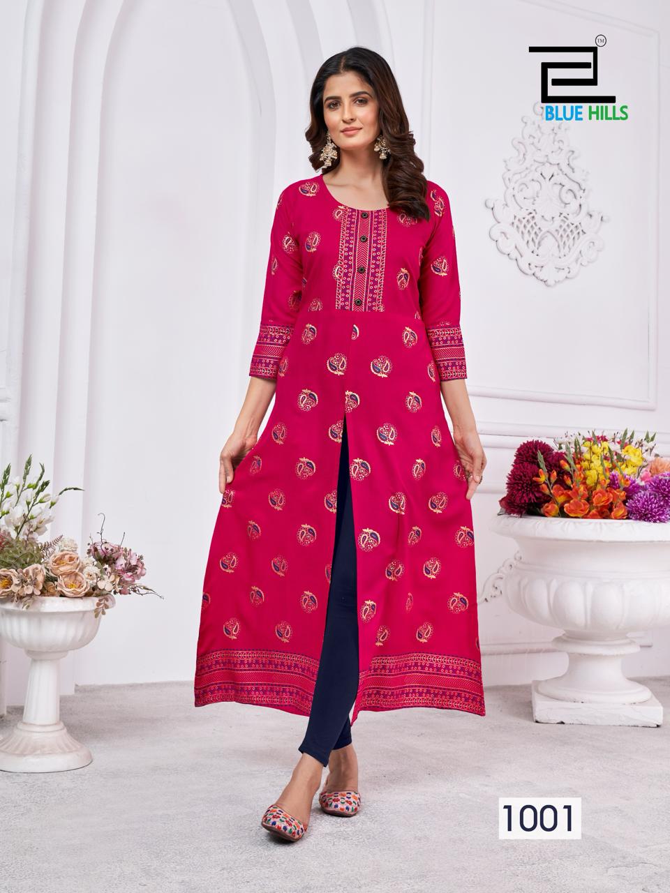 Kanishka By Blue Hills Designer Printed Kurtis Wholesale Price In Surat
